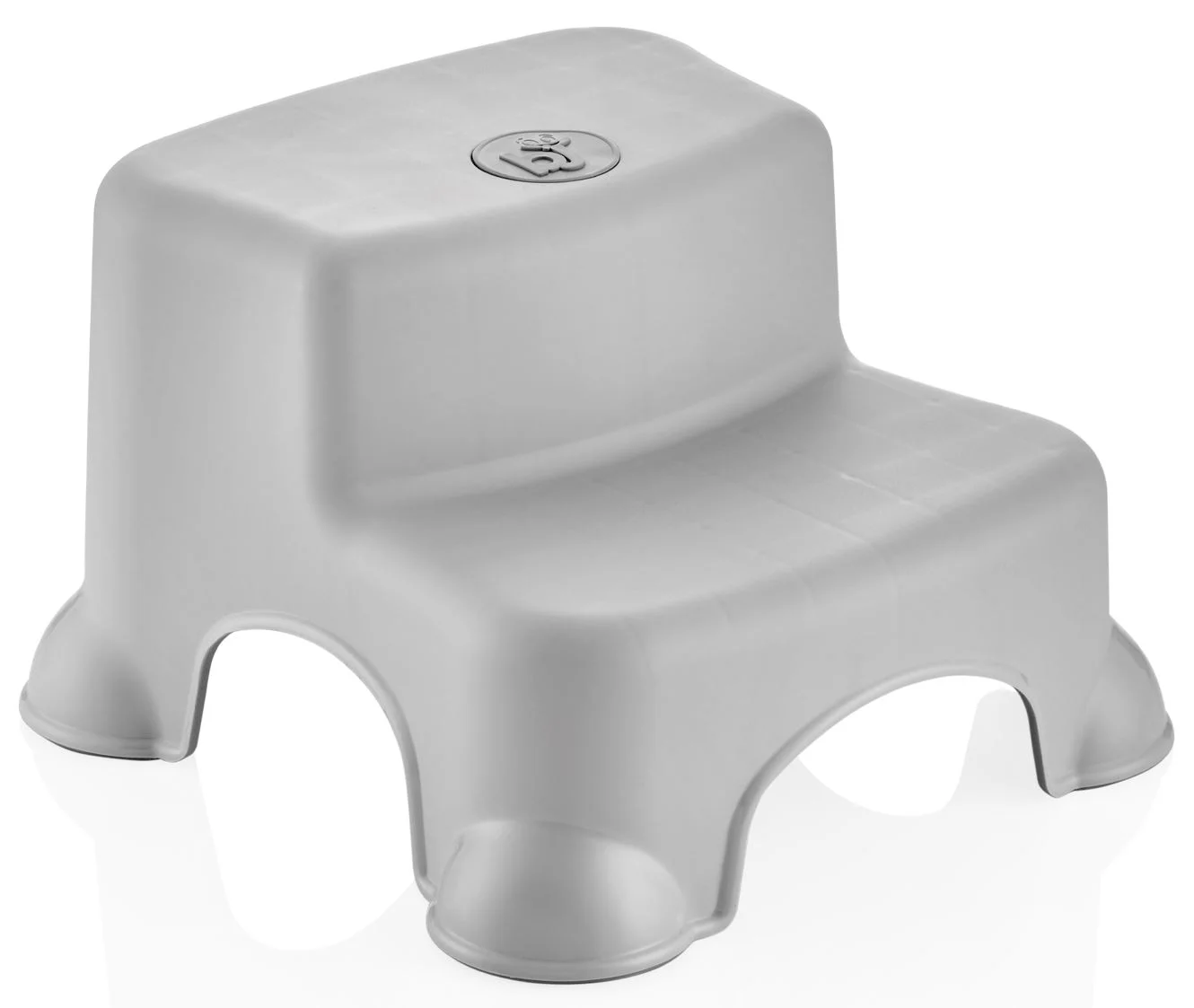 Подставка для ног с двумя ступеньками BabyJem Step Stool Grey foto