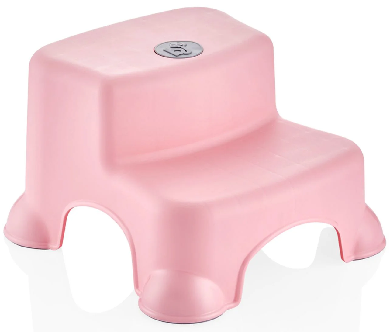 Подставка для ног с двумя ступеньками BabyJem Step Stool Pink