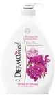 Sapun-crema lichid Dermomed Cashmere Orchid cu dozator, 1000 ml
