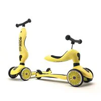 Самокат трансформер 2 в 1 Scoot & Ride HighwayKick 1 Lemon