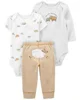 Carter's Set 3 piese Pantaloni si 2 body Oite foto