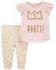 Carter's Set 2 piese Tricou si pantaloni Aniversare foto