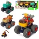 Set de masinute cu inertie Hola Toys Monster Truck