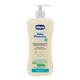 Gel de dus delicat si sampon fara lacrimi Chicco Baby Moments, 500 ml