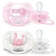 Suzete ortodontice Philips AVENT Ultra Soft Girl (0-6 luni), 2 buc. foto