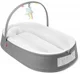 Cosulet pentru bebelusi Skip Hop Baby Nest Grey White foto