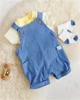 Carter's Set 3 piese Tricou, salopeta si sosete foto