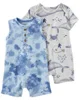 Carter's Set 2 piese Salopete de vara Balene foto