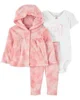 Carter's Set 3 piese Cardigan, pantaloni si body Caluti de mare