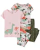 Carter's Set 2 pijamale Dinozaur foto