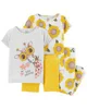 Carter's Set 2 pijamale Floarea Soarelui