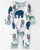 Carter's Pijama cu capse Animale 100% bumbac organic foto