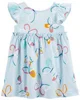 Carter's Rochita albastra Fluture foto