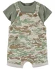 Carter's Set 2 piese Tricou si salopeta Camuflaj foto