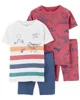Carter's Set 2 pijamale Dinozaur foto