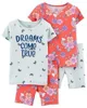 Carter's Set 2 pijamale Flori