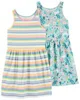 Carter's Set 2 rochite cu dungi si flori