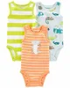 Carter's Set 3 piese body maiou cu dungi foto