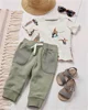 Carter's Set 2 piese Tricou si pantaloni Surf foto