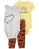 Carter's Set 3 piese Pantaloni si 2 body Rechin foto