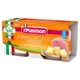 Piure Plasmon cu branza topita si sunca (4+ luni), 2x80 g