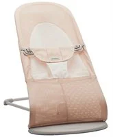 Кресло-шезлонг BabyBjorn Balance Soft Pearly Pink/White, Mesh