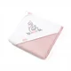 Бамбуковое банное полотенце с капюшоном-уголком BabyOno, 85 x 85 cм foto