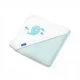 Бамбуковое банное полотенце с капюшоном-уголком BabyOno, 85 x 85 cм foto