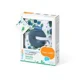 Одеяла для пеленания из бамбукового муслина BabyOno + погремушка