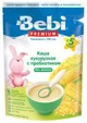 Каша безмолочная кукурузная Bebi с пребиотиками, низкоаллергенная (5+ мес.), 200 г