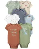 Carter's Set 7 piese body Dinozauri foto