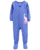 Carter's Pijama cu fermoar Paun foto