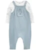 Carter's Set 2 piese Bluza si salopeta tricotata foto