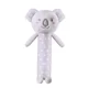 Jucarie din plus chitaitoare teether BabyOno Koala Jules, gri foto