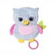 Плюшевая игрушка-oбнимашка для младенцев BabyOno Flat Owl Celeste foto