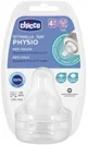 Tetina din silicon Chicco Physio (4+ luni), 2 buc. foto