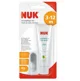 Set periuta de dinti pe deget+pasta de dinti NUK Oral Care (3+ luni)