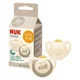 Соска-пустышка из латекса NUK Nature (6-18 мec), 2 шт. foto