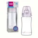 Biberon din sticla Lovi Baby Shower Girl (3+ luni), 250 ml foto