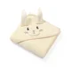 Махровое банное полотенце с ушками BabyOno Bunny Ears Cream, 100 x 100 см foto