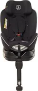 Scaun auto rotativ BabyGo Fixleg 360 Black, 0-25 kg