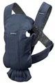 Marsupiu anatomic BabyBjorn Mini Navy Blue cu pozitii multiple de purtare, 3D Mesh