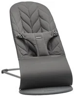 Balansoar BabyBjorn Bliss Anthracite, Bumbac