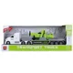 Masina cu inertie Transport Truck cu avion, 1:50 foto