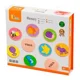 Joc educativ din lemn Viga Toys Memory, 32 buc.
