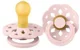 Suzeta rotunda BIBS Boheme Blossom din latex (0-6 luni) foto