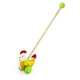 Jucarie din lemn Viga Toys Push Toy Rooster