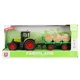 Tractor cu inertie Wenyi Trailered Farm Tractor cu lumini si sunete, 1:16 foto