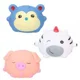 Игрушки для ванной Eddy Toys (Свинья, Мышь, Зебра), 3 шт.