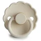 Suzeta rotunda din silicon FRIGG Daisy Cream (0-6 luni) foto
